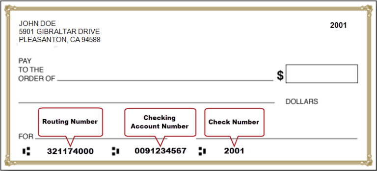 Direct Deposit Checks
